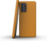 Samsung Galaxy A52 Hoesje - Nudient - Thin Precise Serie - Hard Kunststof Backcover - Saffron Yellow - Hoesje Geschikt Voor Samsung Galaxy A52