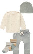 Noppies - Kledingset - (5delig) - Trui - Broek - Shirt - Muts - 2p Sokjes - Maat 68