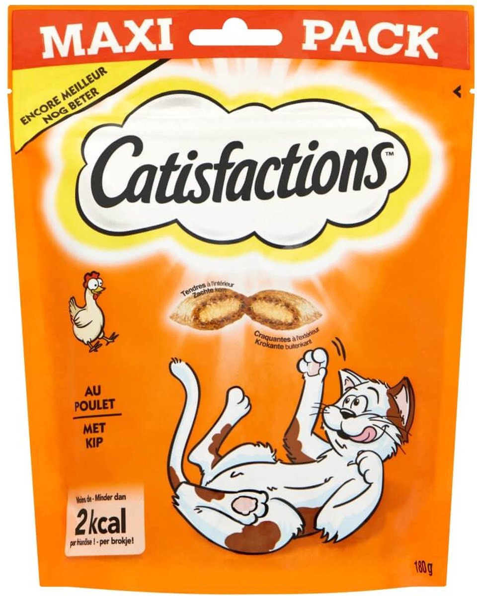 2x Catisfactions met kip - 180g