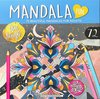 Mandala kleurboek voor volwassenen met 72 kleurplaten - Geschikt voor kleurpotloden en kleurstiften