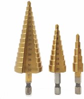 ✅ 3 stuks professionele  stappenboren ✅ PROLEDPARTNERS ®