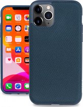 Evutec Apple iPhone 11 Pro Max Hoesje met Magnetische Autohouder Blauw