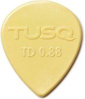 TUSQ teardrop plectrum 3-pack warm tone 0.88 mm