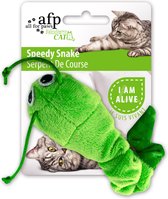 AFP Modern Cat - Speedy Snake Groen ( Speelgoed voor katten - Kattenspeelgoed - Kattenspeeltjes )