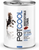 Petcool cat irresistible tuna (24X405 GR)