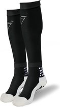 AG COMFORT   Compressie - Gripsock - Voetbal - Anti-slip sokken - Color - Black- Sock