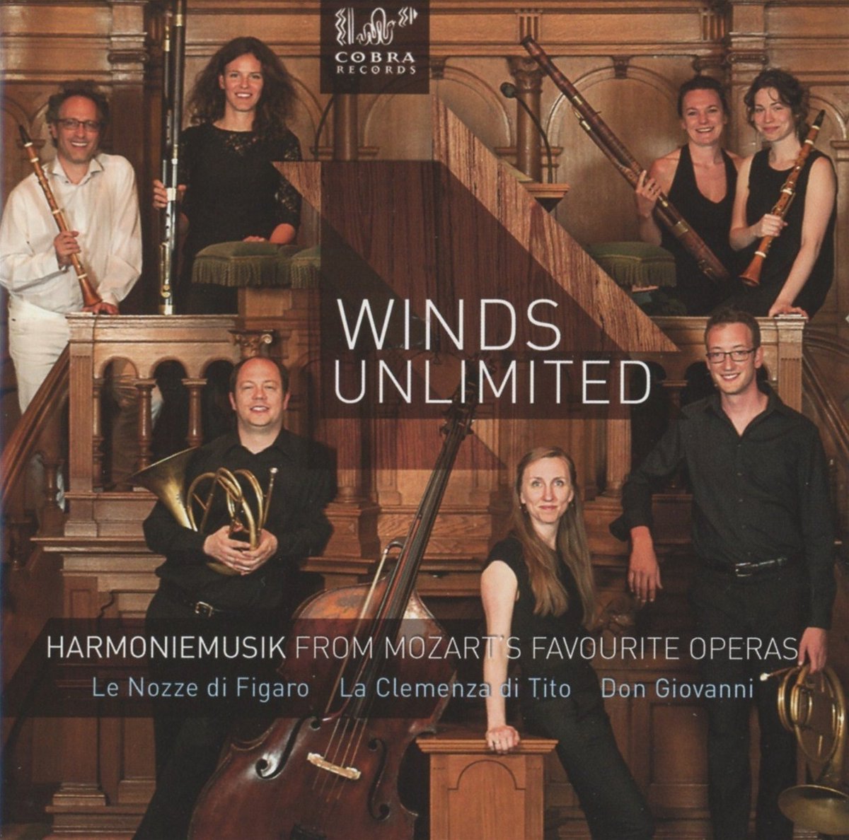 Winds Unlimited - Harmoniemusik From Mozart's Favouri (CD)