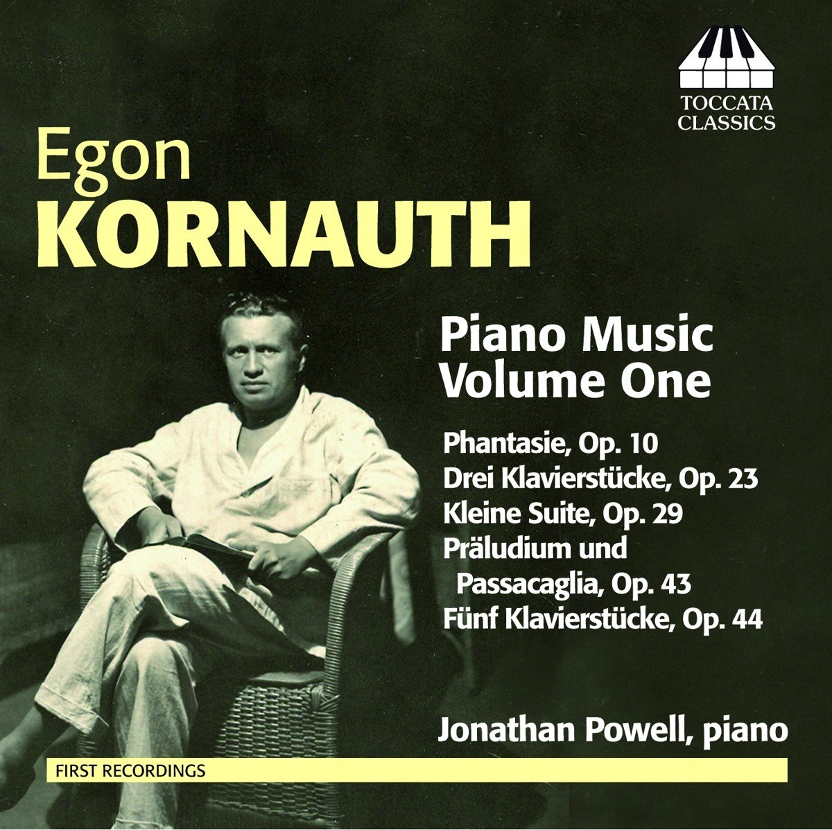 Jonathan Powell - Kornauth: Piano Music Volume One (CD)