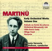 Sinfonia Varsovia, Ian Hobson - Martinu: Early Orchestral Works, Volume 1 (CD)