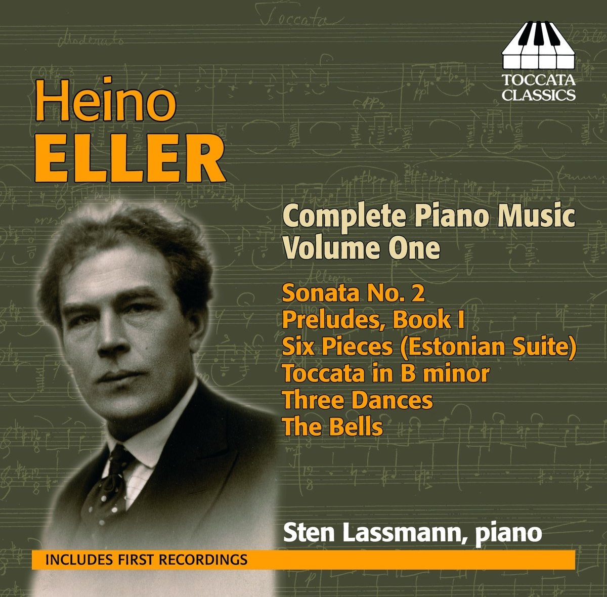 Sten Lassmann - Eller: Complete Piano Music Volume One (CD)