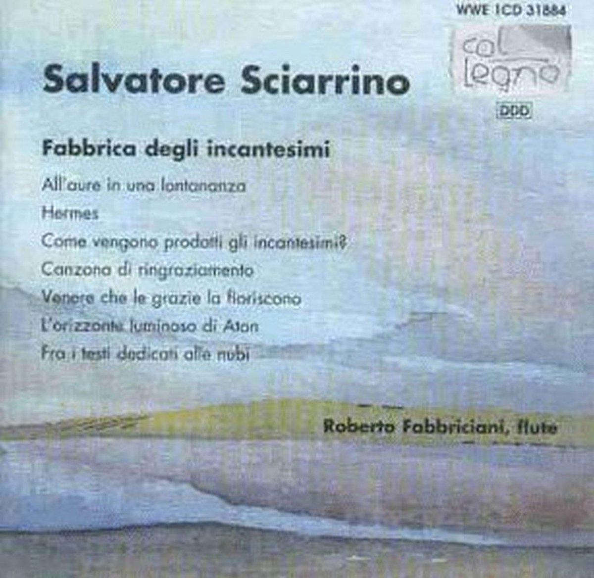 Roberto Fabbriciani - Fabbrica Degli Incantesimi, L Opera (CD)