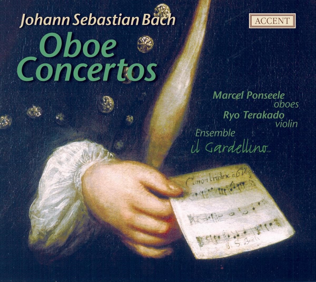 Marcel Ponseele, Ryo Terakado, Ensemble Il Gardellino - J.S. Bach: Oboe Concertos (CD)