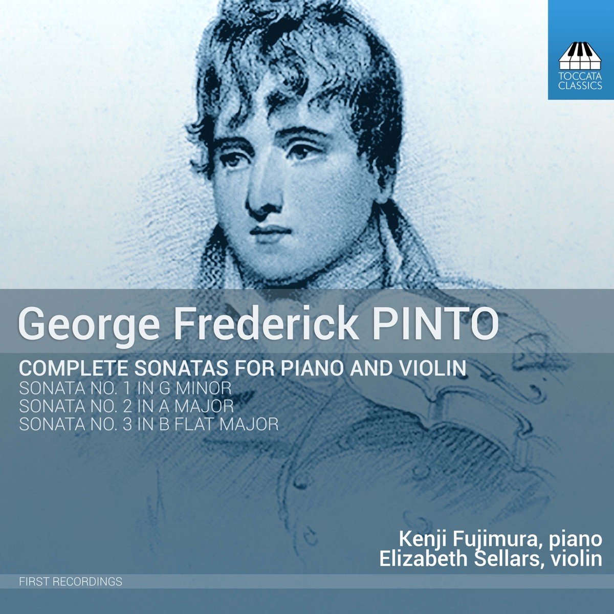 Kenji Fujimura & Elizabeth Sellars - Pinto: Complete Sonatas For Piano And Violin (CD)