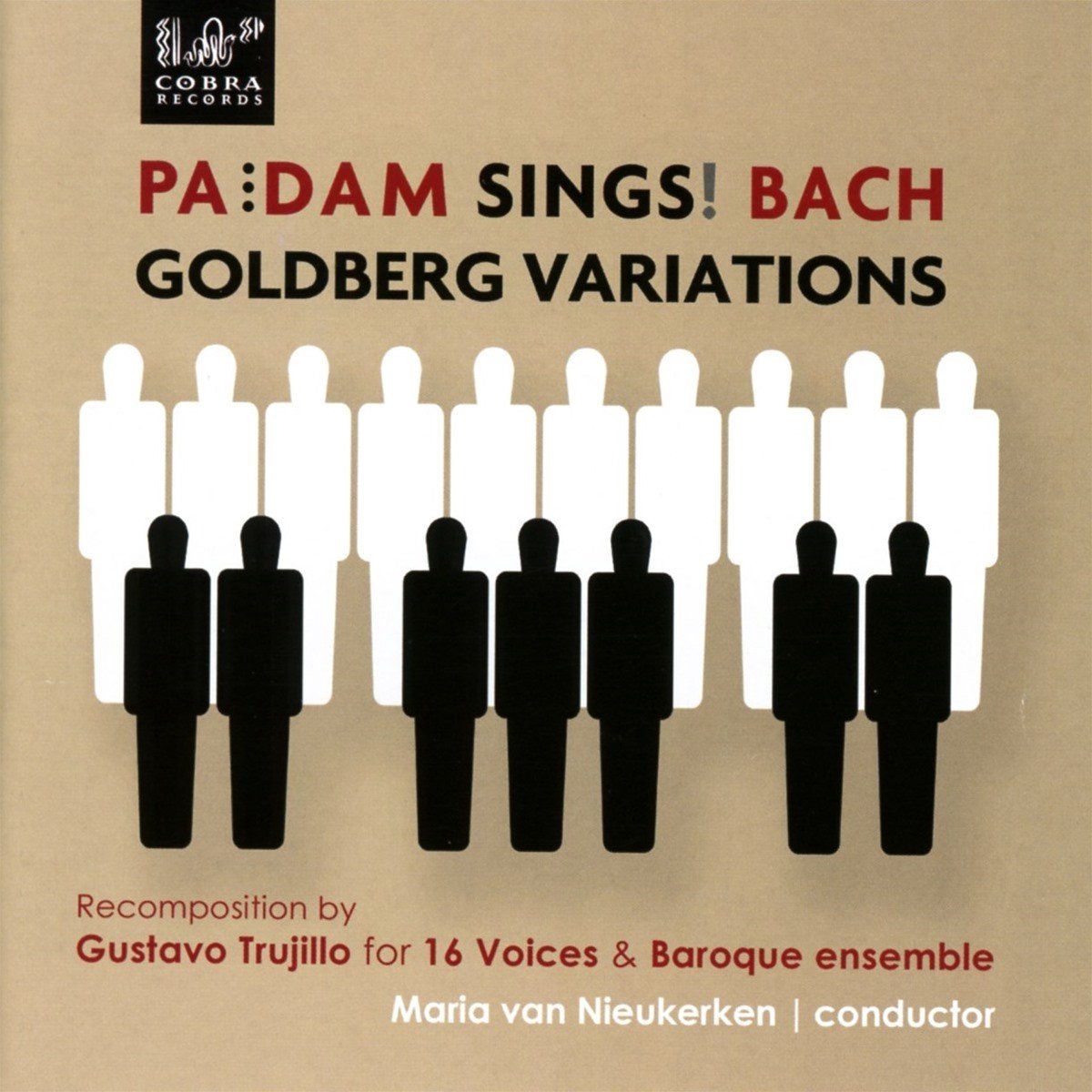 PA'DAM, Maria Van Nieukerken - J.S. Bach: Goldberg Variations For 16 Voices (CD)