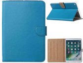 Bookcase Hoes iPad 2017 (5e Generatie) / iPad 2018 (6e Generatie) - 9.7 inch - Turquoise