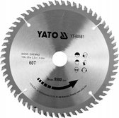 YATO Cirkelzaagblad - Ø 160mm x  20mm - 60T - Voor hout