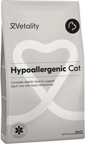 Bol.com Vetality Kattenvoer Hypoallergeen - Kattenvoer Droogvoer - 2 kg - Voor Katten met Voedselovergevoeligheid - Licht Vertee... aanbieding