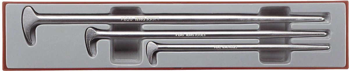Koevoetset TTTX-4 tray 300-400-500mm 3 delig Teng Tools