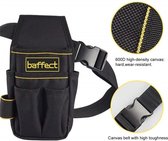 Baffect® 600D premium gereedschapsgordel - verstelbaar - oxfordtool - handig - tool riem - elektricien - technicus - pocket pouch - schroevendraaier houder - gereedschapstas