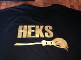 T-Shirt heks Gouden opdruk Maat XL