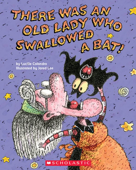 There Was An Old Lady Who Swallowed A Bat! - cover