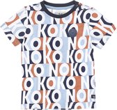 Koko Noko jongens t-shirt aop Logo Blue