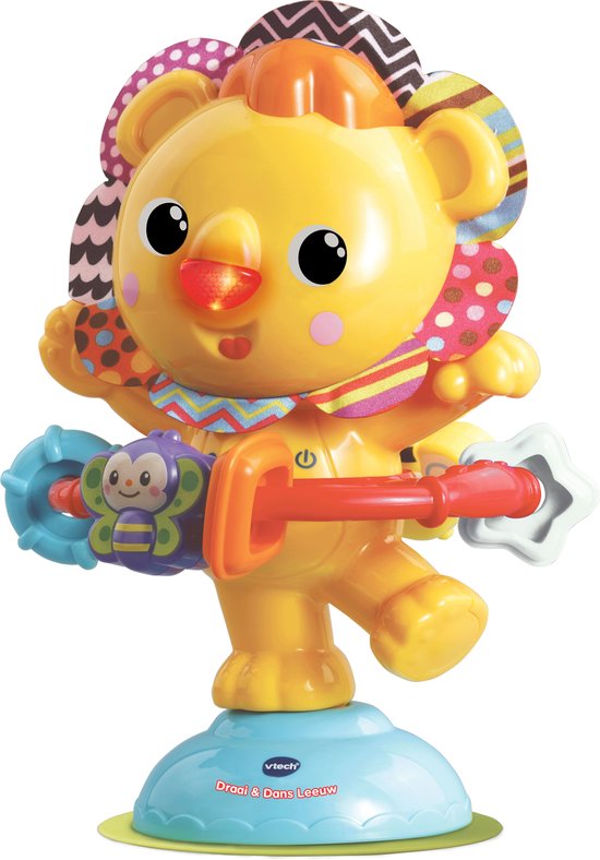 VTech Baby Draai & Dans Leeuw – educatief babyspeelgoed