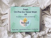 FRESH On-The-Go Travel Wash Kit - Cadeauset - Vegan - 100% Natuurlijk - Zeep - Shampoo - Conditioner