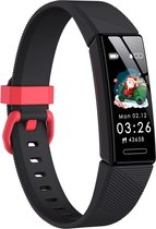 Smartwatch Kinderen - Waterdicht - Hartslag - Slaap Monitor - Zwart