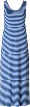 ES&SY Uvi Maxi-Jurk - White/Steel Blue - maat 42