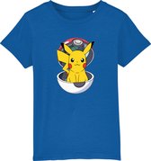 FanFix - Duurzaam - Fair Wear - Bio Katoen - Kinderen - Kinderkleding - Anime Shirt - Pokemon - Pikachu - Anime Merchandise