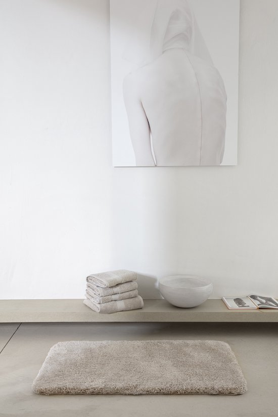 Msv Badkamerkleedje/badmat Vloer - Terracotta - 40 X 60 Cm