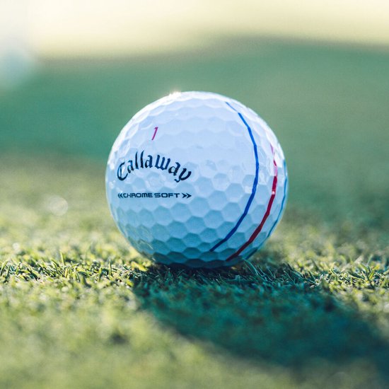 Callaway Chrome Soft Triple Track Golfballen 2022 - Wit - 12 Stuks — afbeelding 5