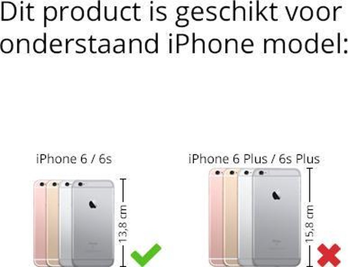 iPhone 6s/6 hoesje - Guess - Zilver - Kunstleer