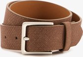 Heren riem cognac - Cognac - Maat 115