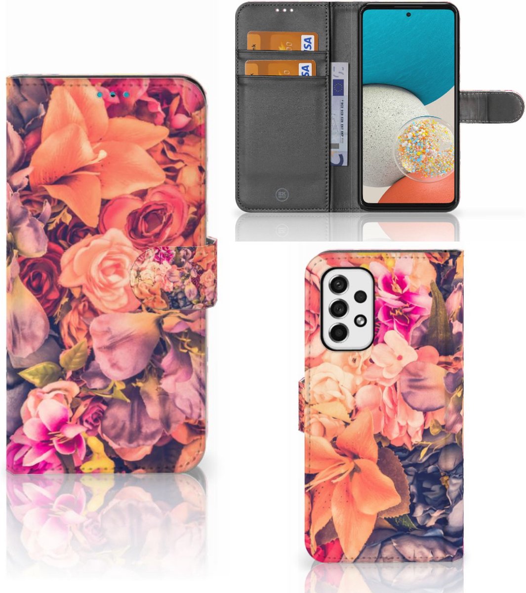 Samsung Galaxy A53 Hoesje Bosje Bloemen