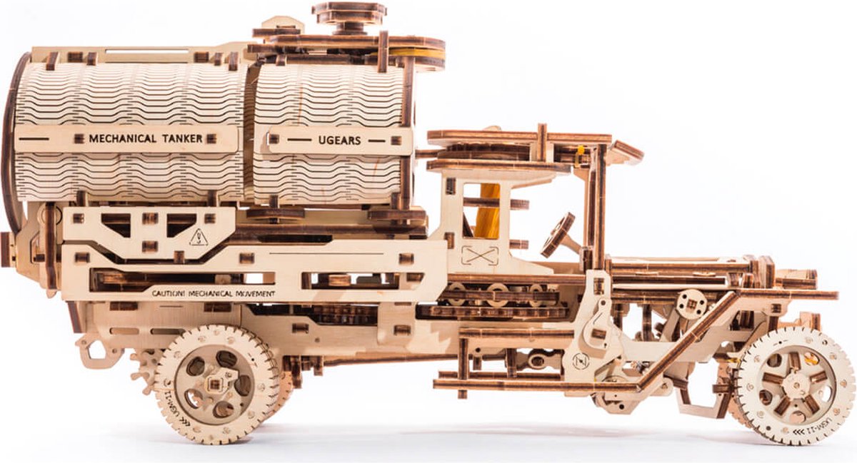 Ugears Modelbouw Hout Mechanische Tanker — afbeelding 19