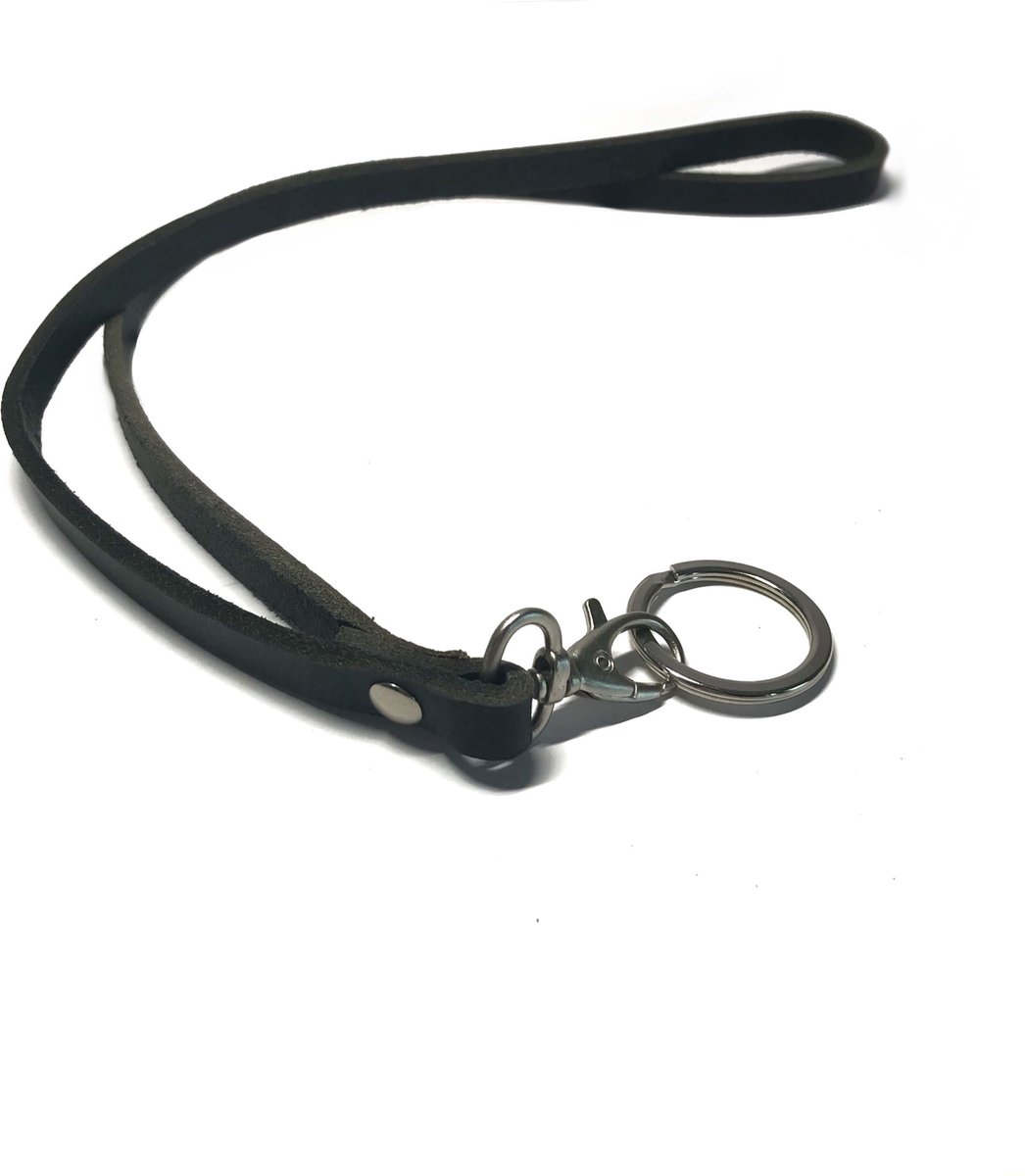 Leren keykoord / keychain
