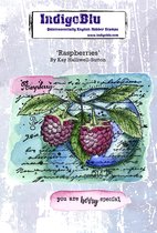 Raspberries A6 Rubber Stamps (IND0865)