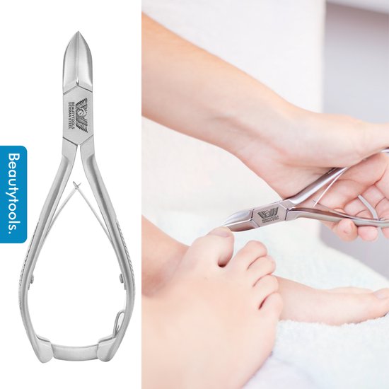 BeautyTools Professionele Nagelknipper Nageltang met Lang Handvat