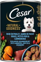 6x Cesar - Natural goodness met kip en groenten - 400g