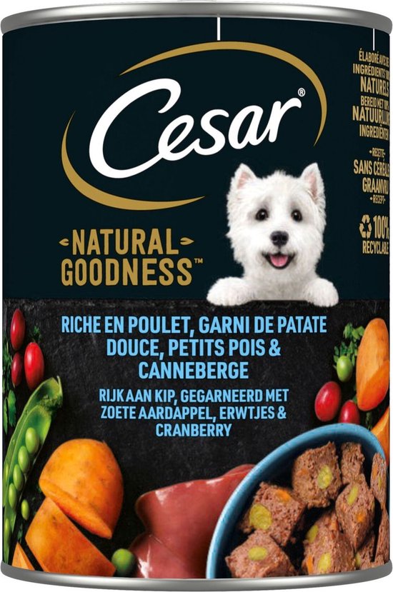 Cesar Natural Goodness - Terrine Rijk aan Lamsvlees, 400 g