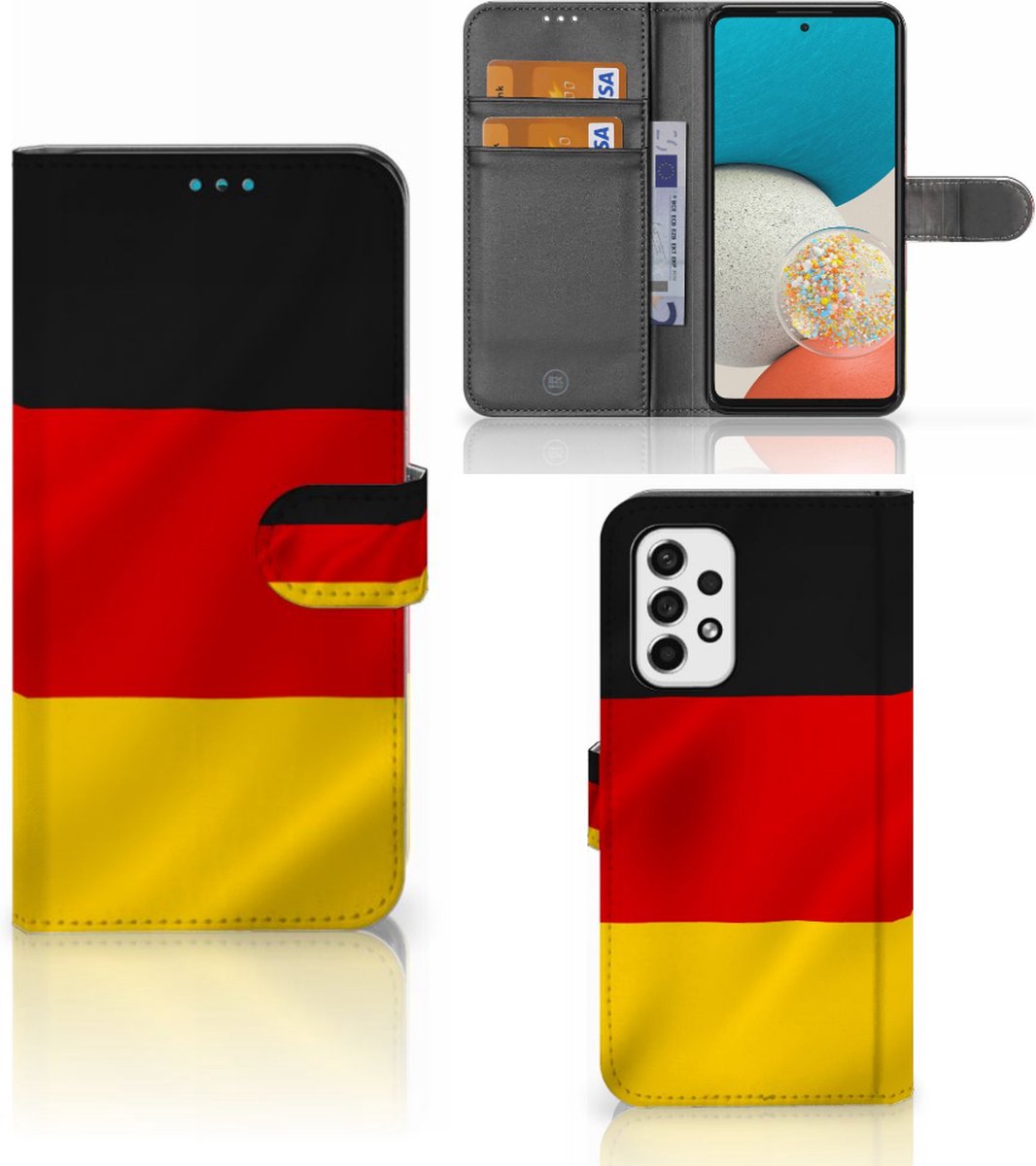 Samsung Galaxy A53 Bookstyle Case Duitsland