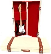Miniatuur universele gitaarkoffer voor miniatuur gitaar modellen van 25 cm