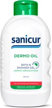 6x Sanicur Douchecrème Dermo-Oil Mini 500 ml