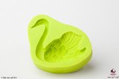 Bak het zelf siliconen mal - zwaan - marsepein & fondant - zeep - epoxy - gips