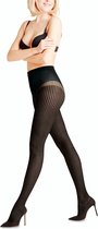 FALKE Panty Houndstooth Dames 40664 3009 black S-M