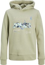 Jack & jones sweater jongens - groen - JCOgame - maat 152