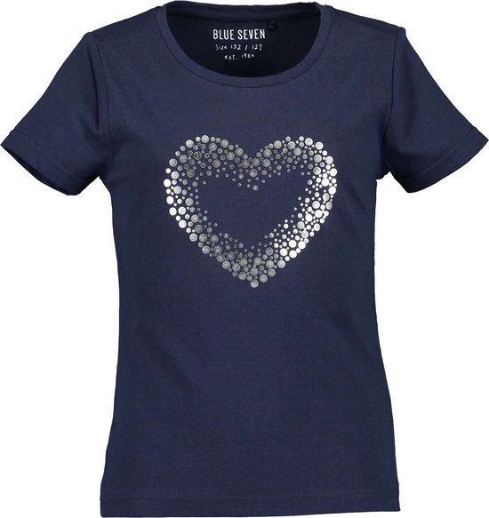 Blue Seven - Meisjes shirt - Navy - Maat 140