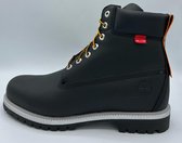 Timberland Heritage - 6 In Waterproof Boot - Black Helcor - Size 44.5